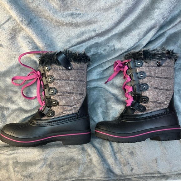 DSG Girl's Winter Boots (Size 2) Power Grey - QCWGP16-GRY - Picture 11 of 16